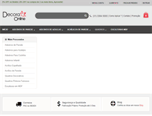 Tablet Screenshot of decoraonline.com.br